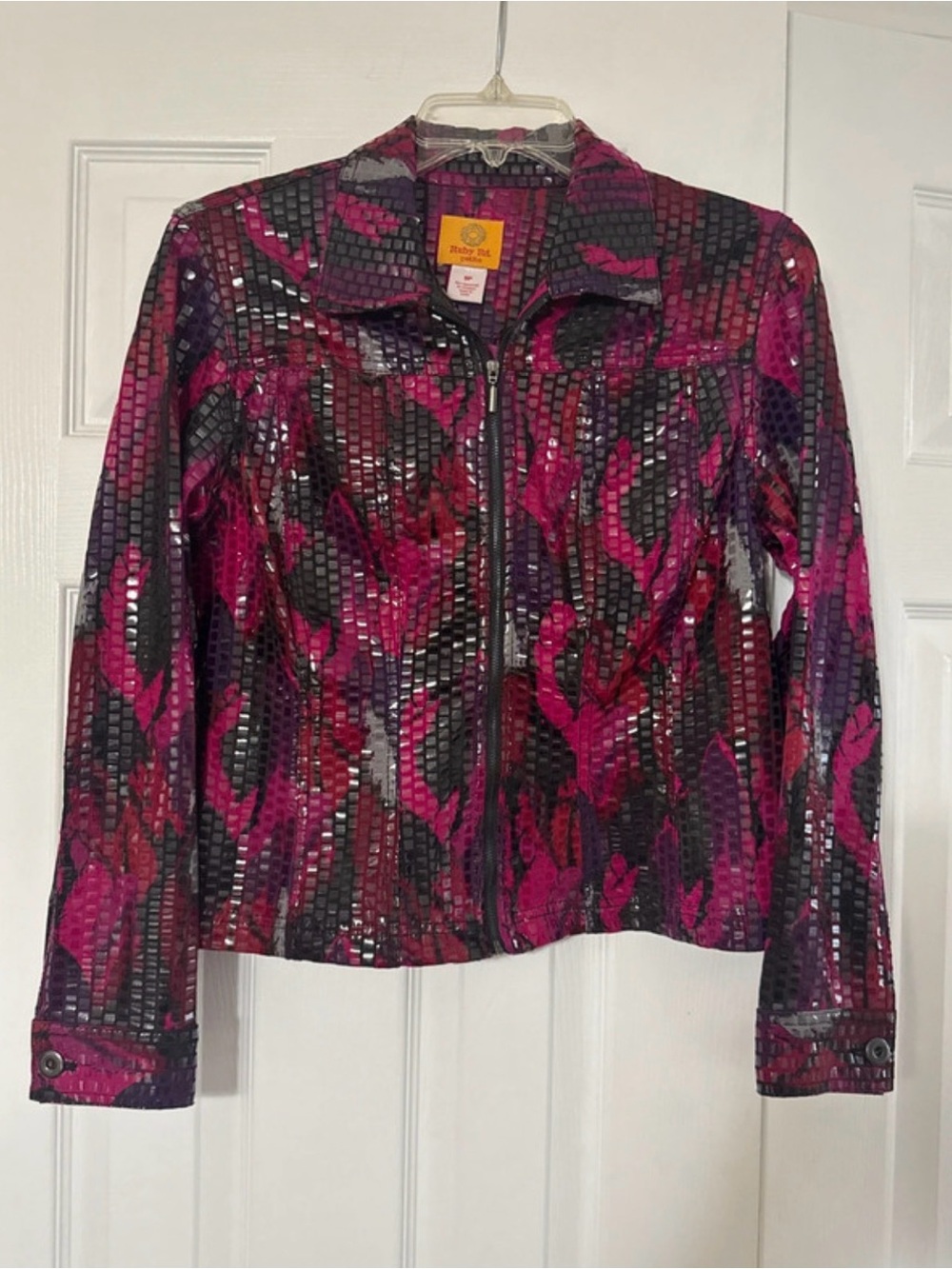 Ruby Rd. sequin zippered short jacket Size US 8P (petite)